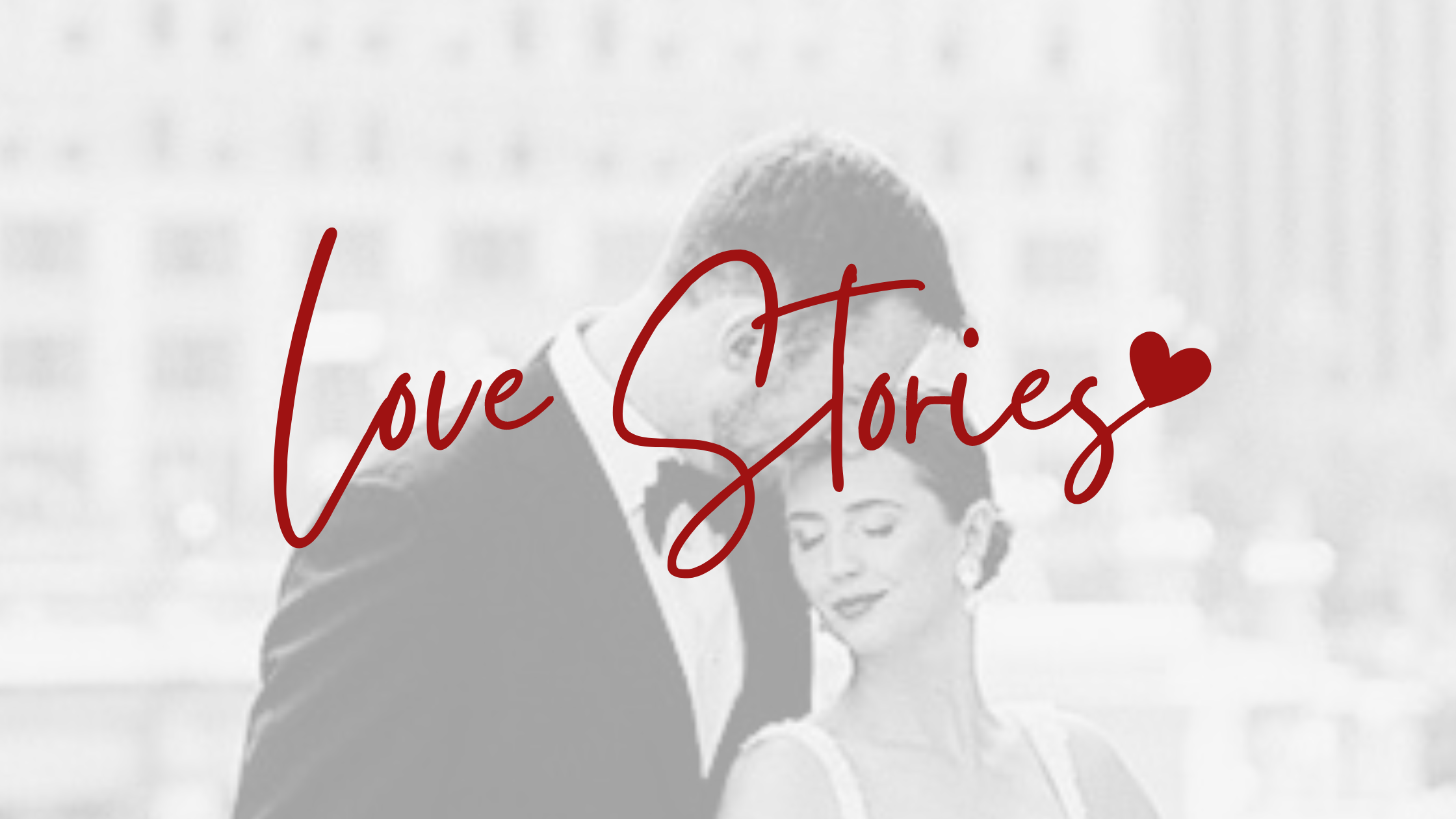 annette and chris love story banner james & sons