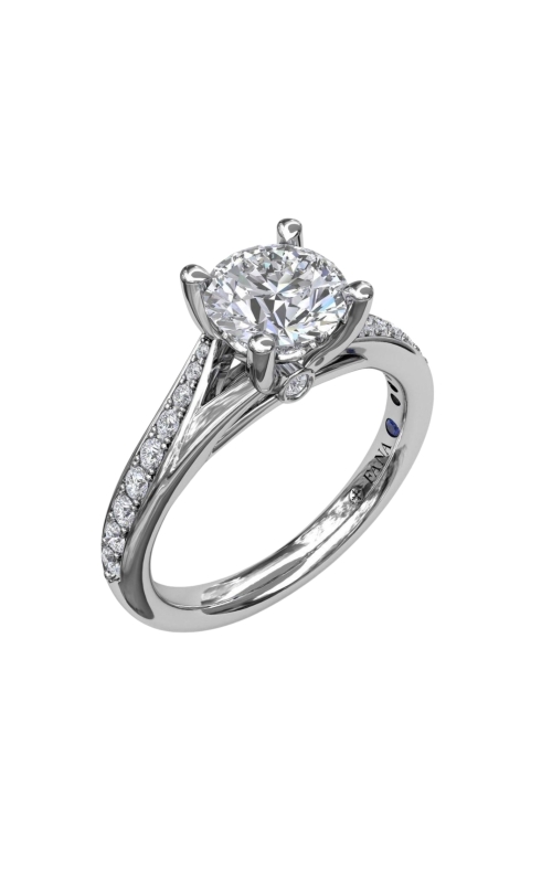 Fana 0.23ctw Designer Split Band Engagement Ring Mounting