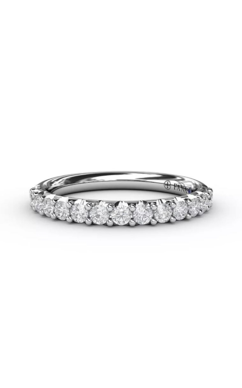 Fana 0.53ctw Diamond Shared Prong Anniversary Band