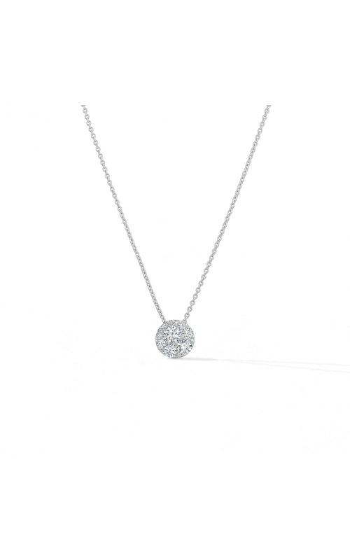 Hearts On Fire .51ctw Diamond Tessa Circle Pendant Necklace