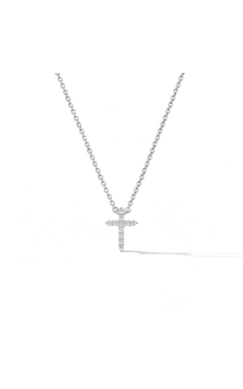 Hearts On Fire .50ctw Diamond Signature Cross Pendant - Large