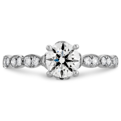 Hearts On Fire Lorelei Floral Engagement Ring Mounting