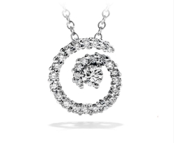 Hearts On Fire Mystical Journey 0.35ctw Diamond Pendant Necklace