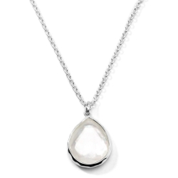 Ippolita Rock Candy Small Teardrop Necklace in Sterling Silver