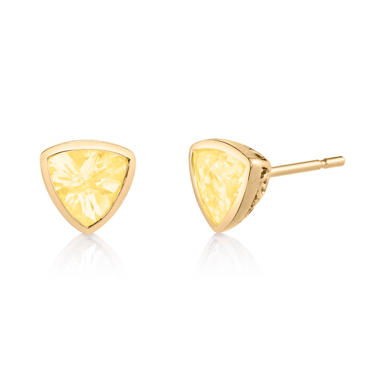 Light yellow store earrings