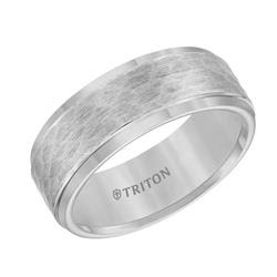 J&S Collection 8mm Tungsten Carbide Band
