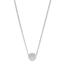 Judith Ripka Max Pave Necklace with Diamonds
