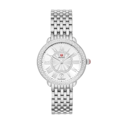Michele Special-Edition Serein Mid Stainless Diamond Watch
