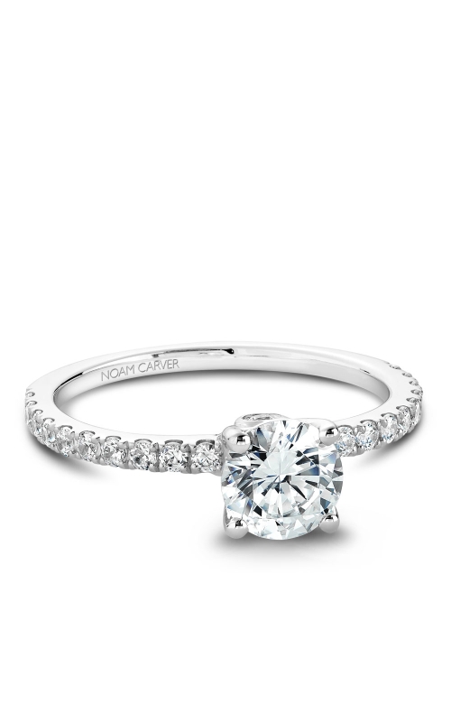 Noam Carver 0.31ctw Diamond Solitaire Engagement Ring Mounting