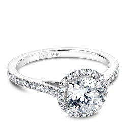 Noam Carver 0.19ctw Diamond Engagement Ring Mounting
