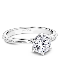 Noam Carver Solitaire Engagement Ring Mounting