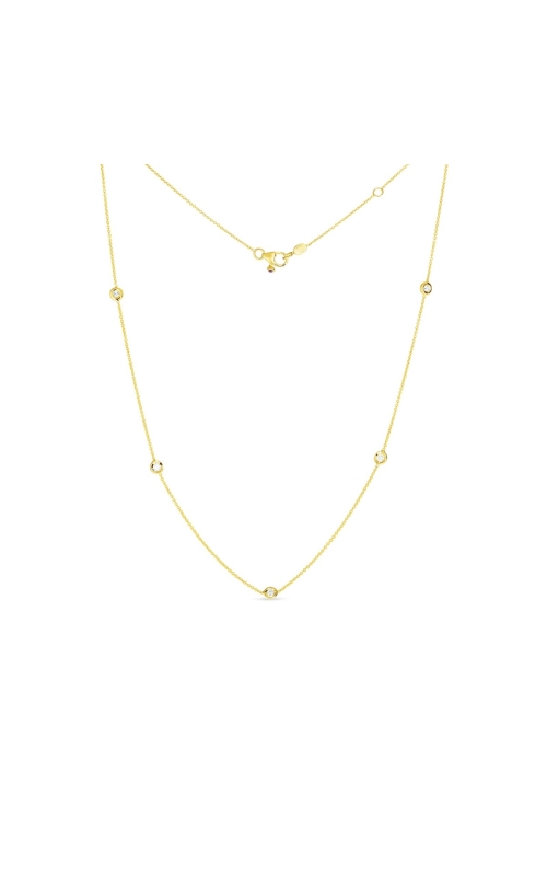 Roberto Coin 0.23ctw Diamond Station Necklace