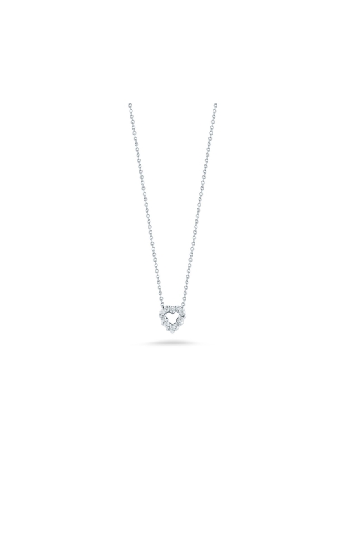 Roberto Coin Tiny Treasures 0.11ctw Diamond Heart Necklace