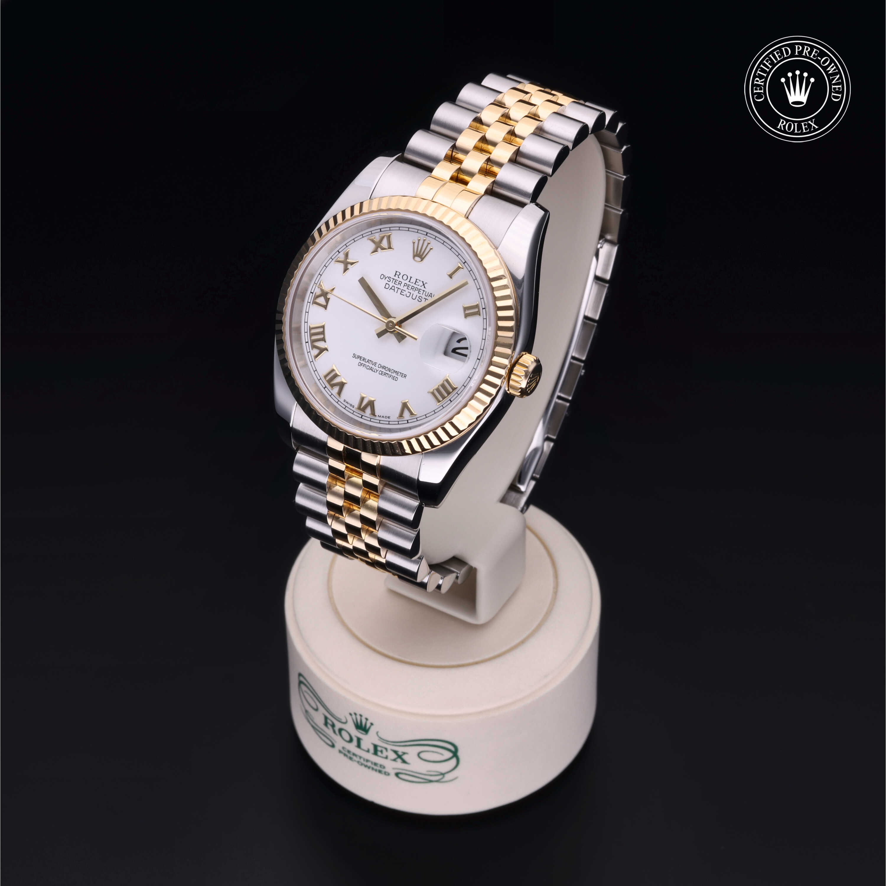 Rolex Datejust in Oystersteel and yellow gold M116233-0080 at James & Sons