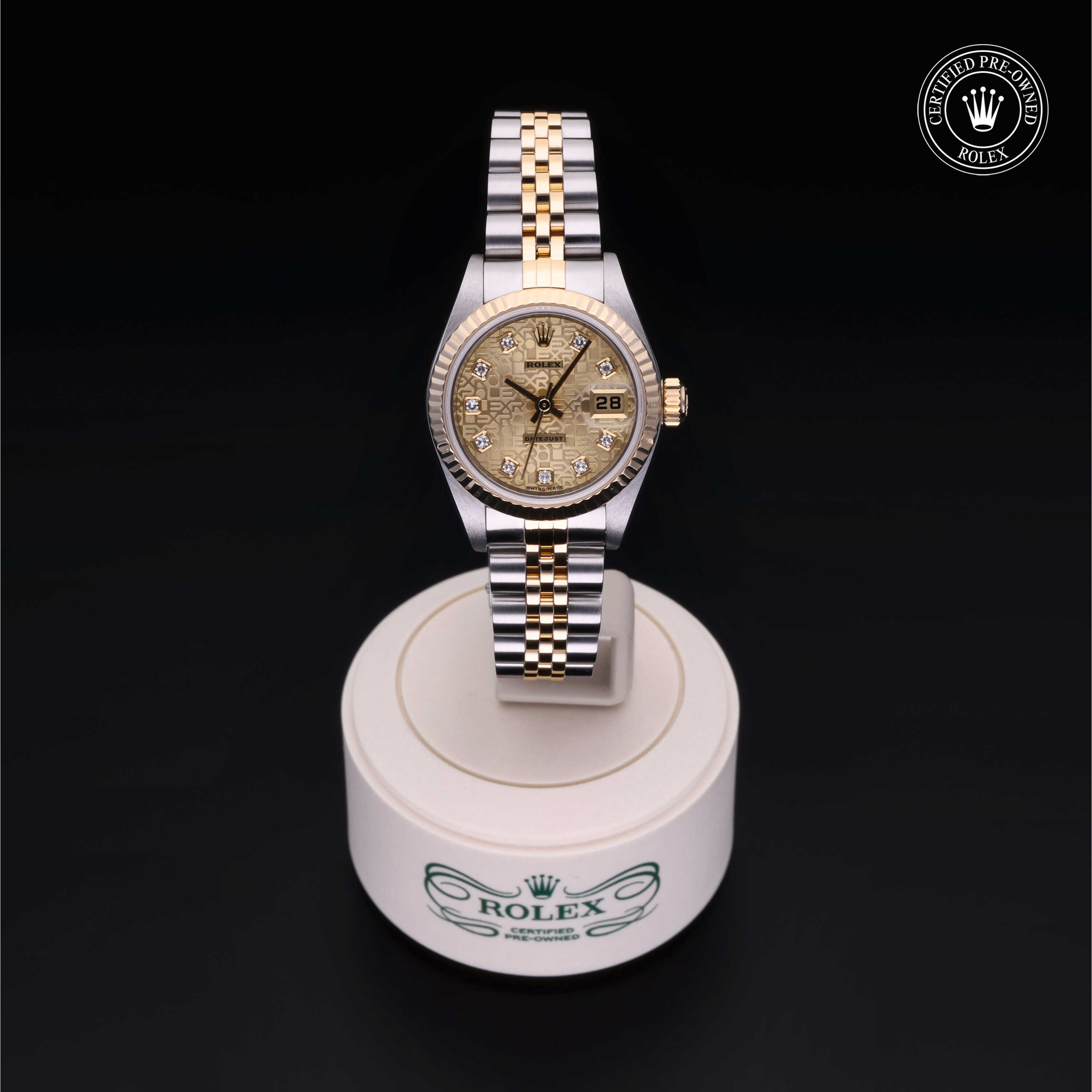 Rolex Lady-Datejust in Oystersteel and yellow gold M79173 at James & Sons