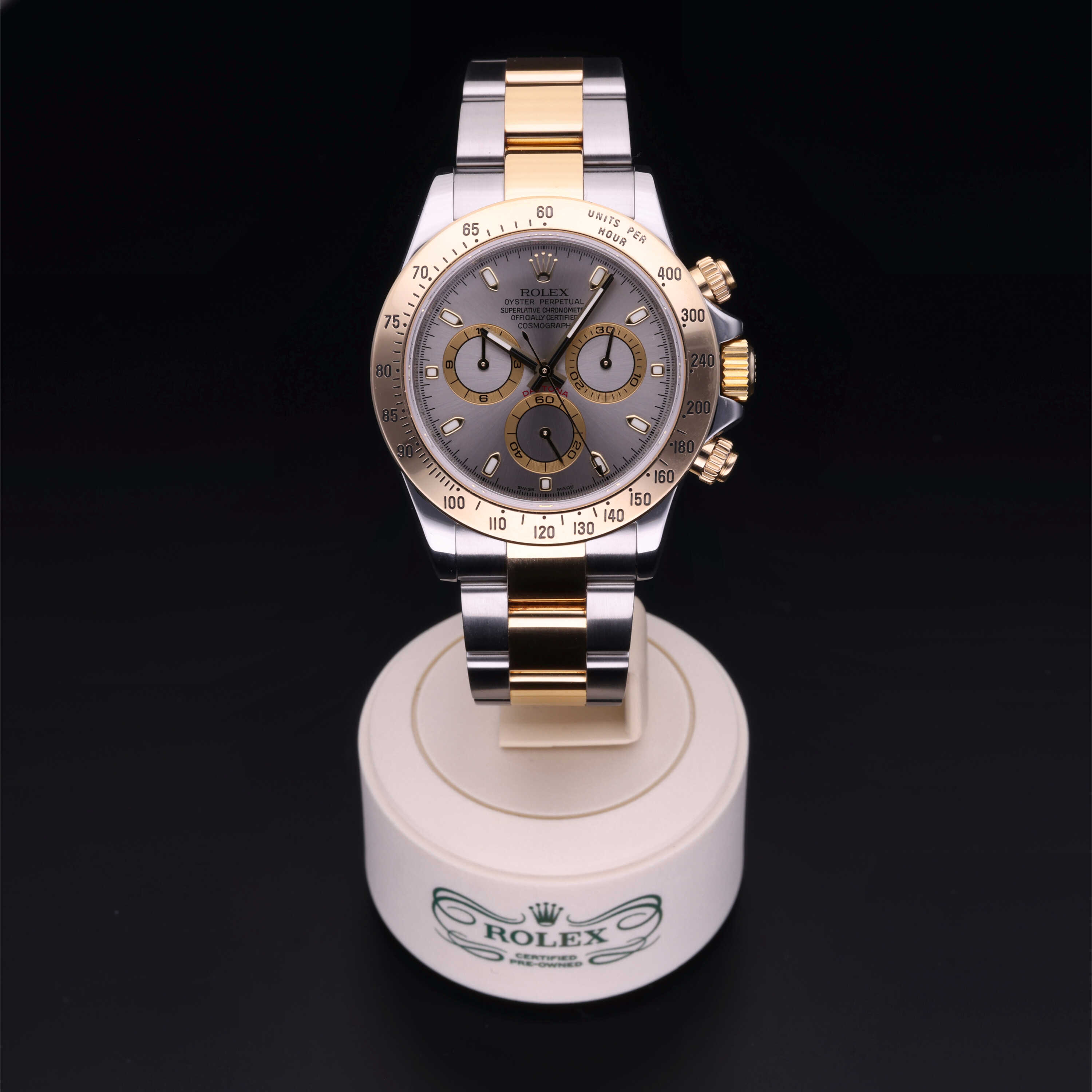 Rolex Cosmograph Daytona in Oystersteel and yellow gold M116523-0025 at James & Sons