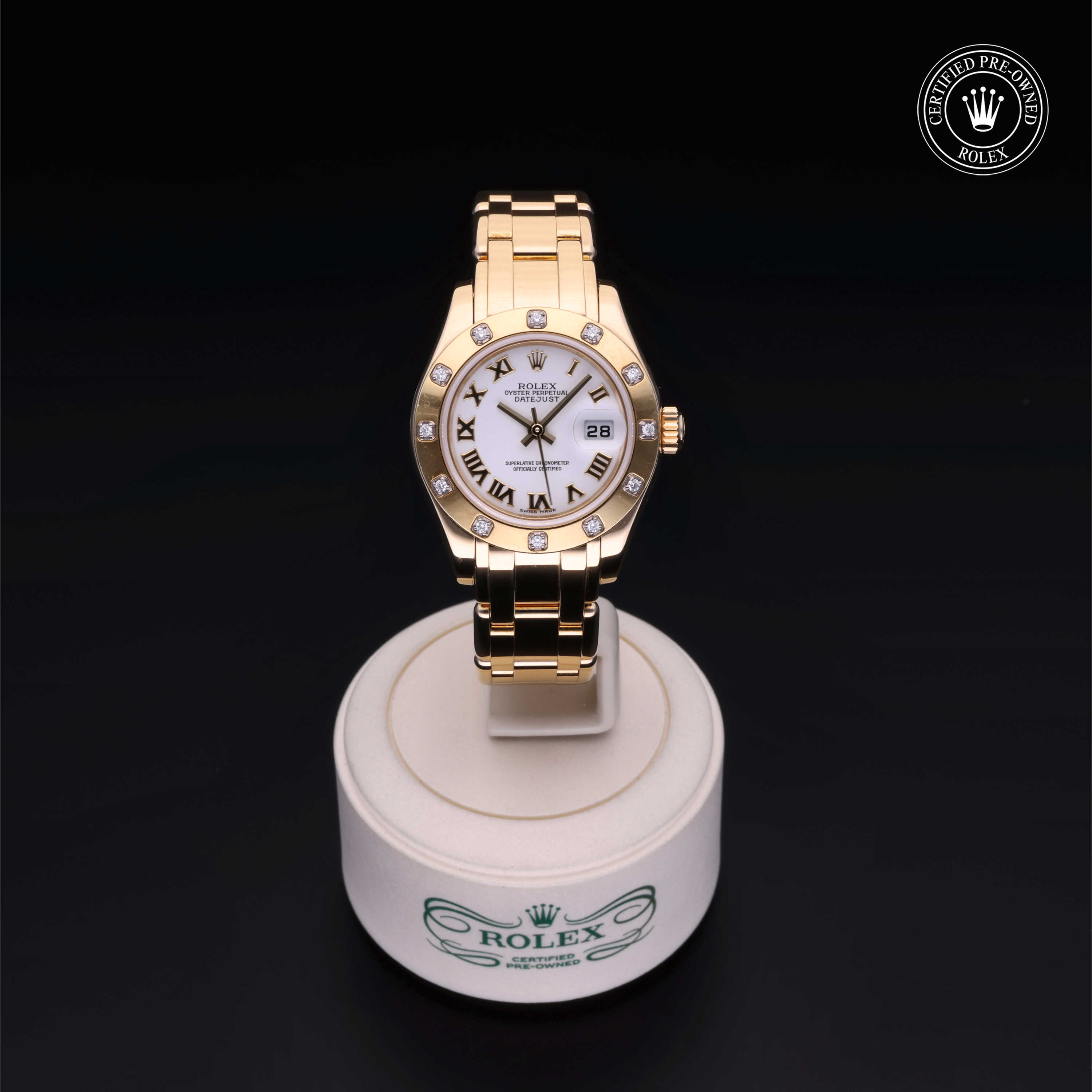 Rolex Pearlmaster in 18 ct yellow gold M80318-0054 at James & Sons