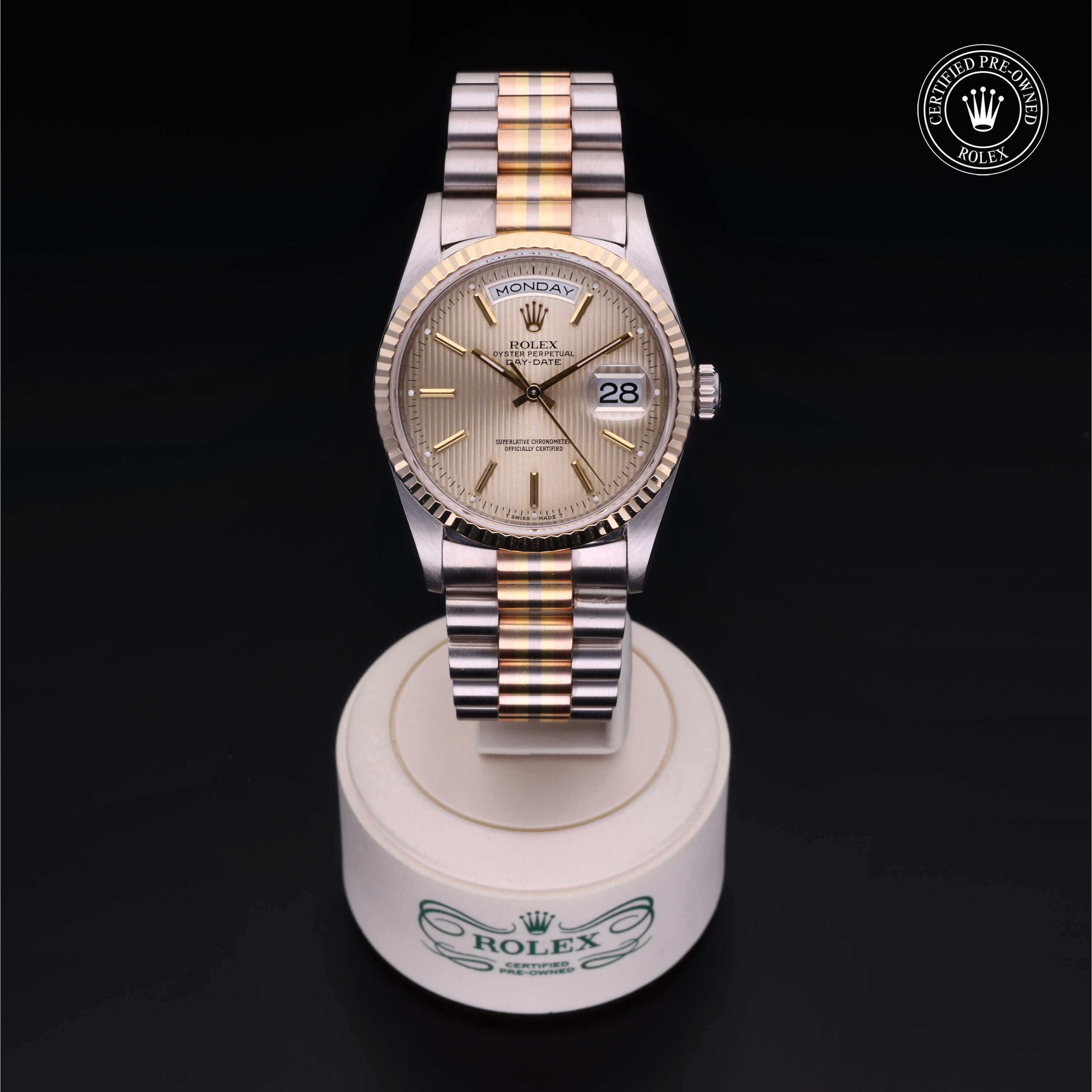 Rolex Day-Date in Gold Two-tone White/Yellow  at James & Sons