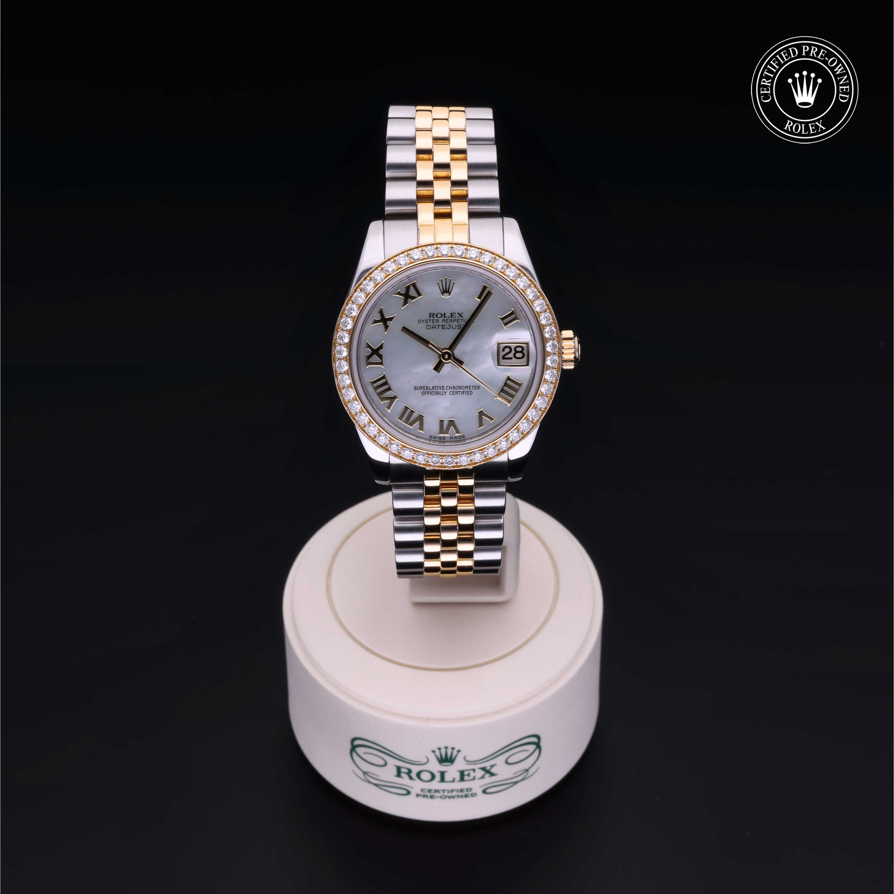 Rolex Datejust in Rolesor 18 Carat Yellow M178383-0003 at James & Sons