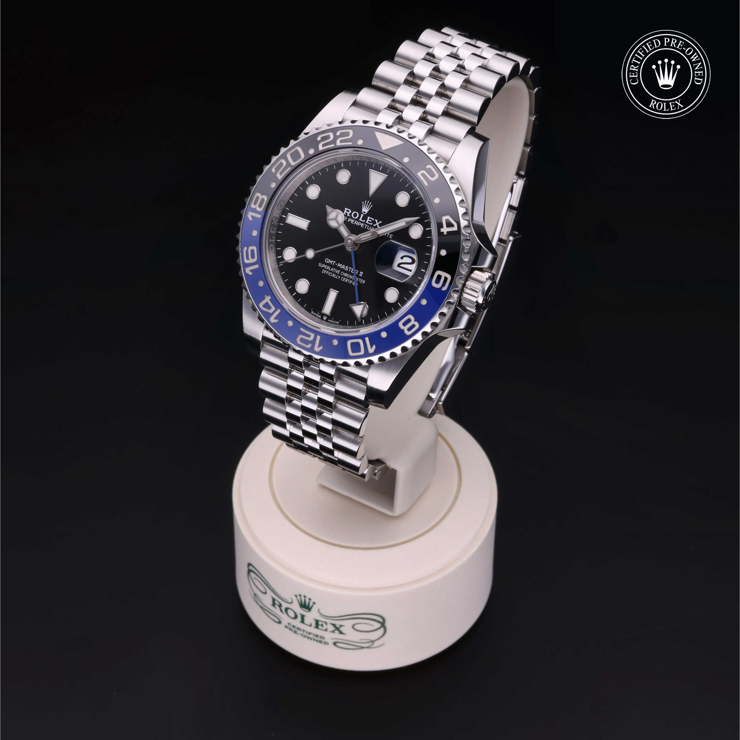 Rolex GMT-Master II in Acero M126710BLNR-0002 at James & Sons