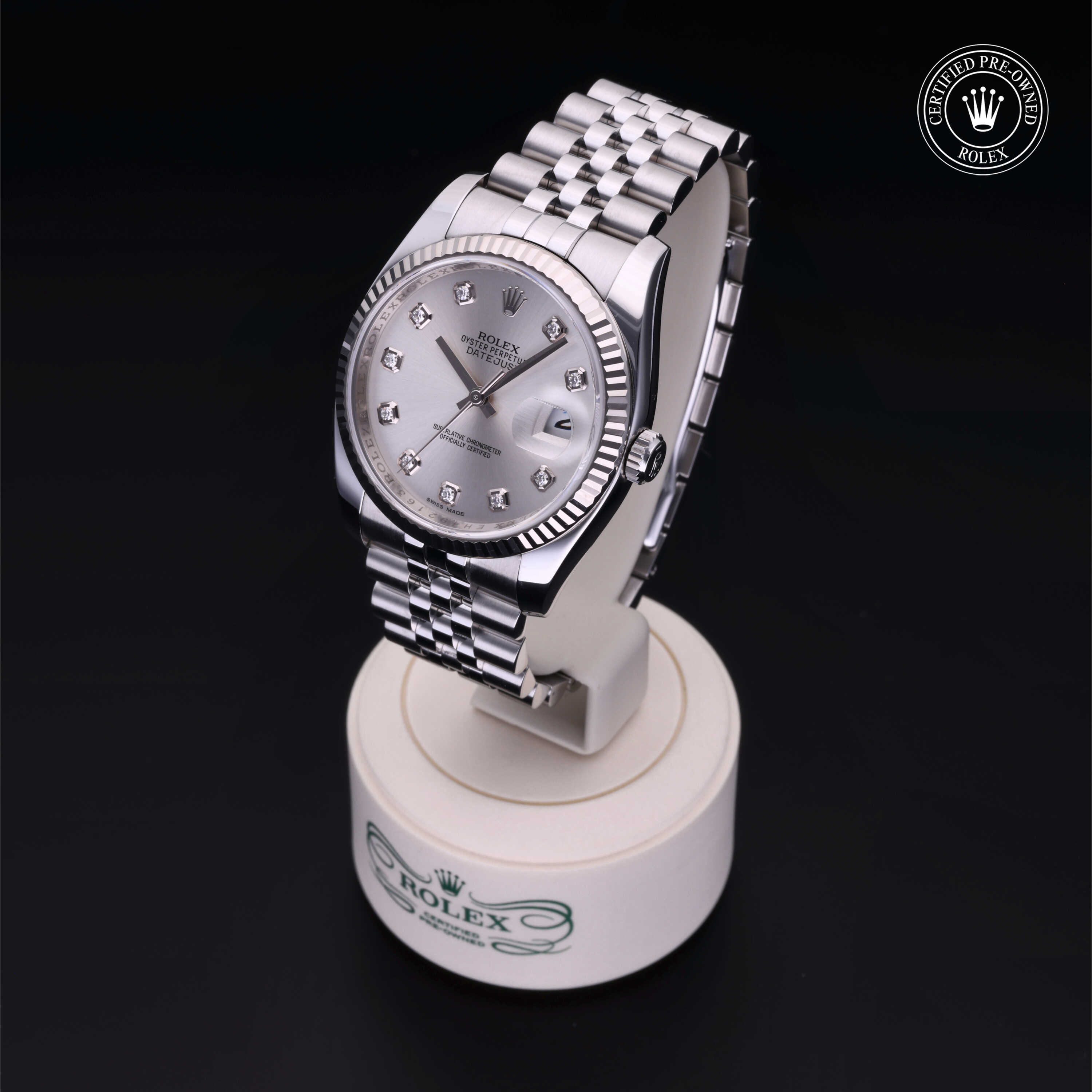 Rolex Datejust in Rolesor 18 Carat White M116234-0084 at James & Sons