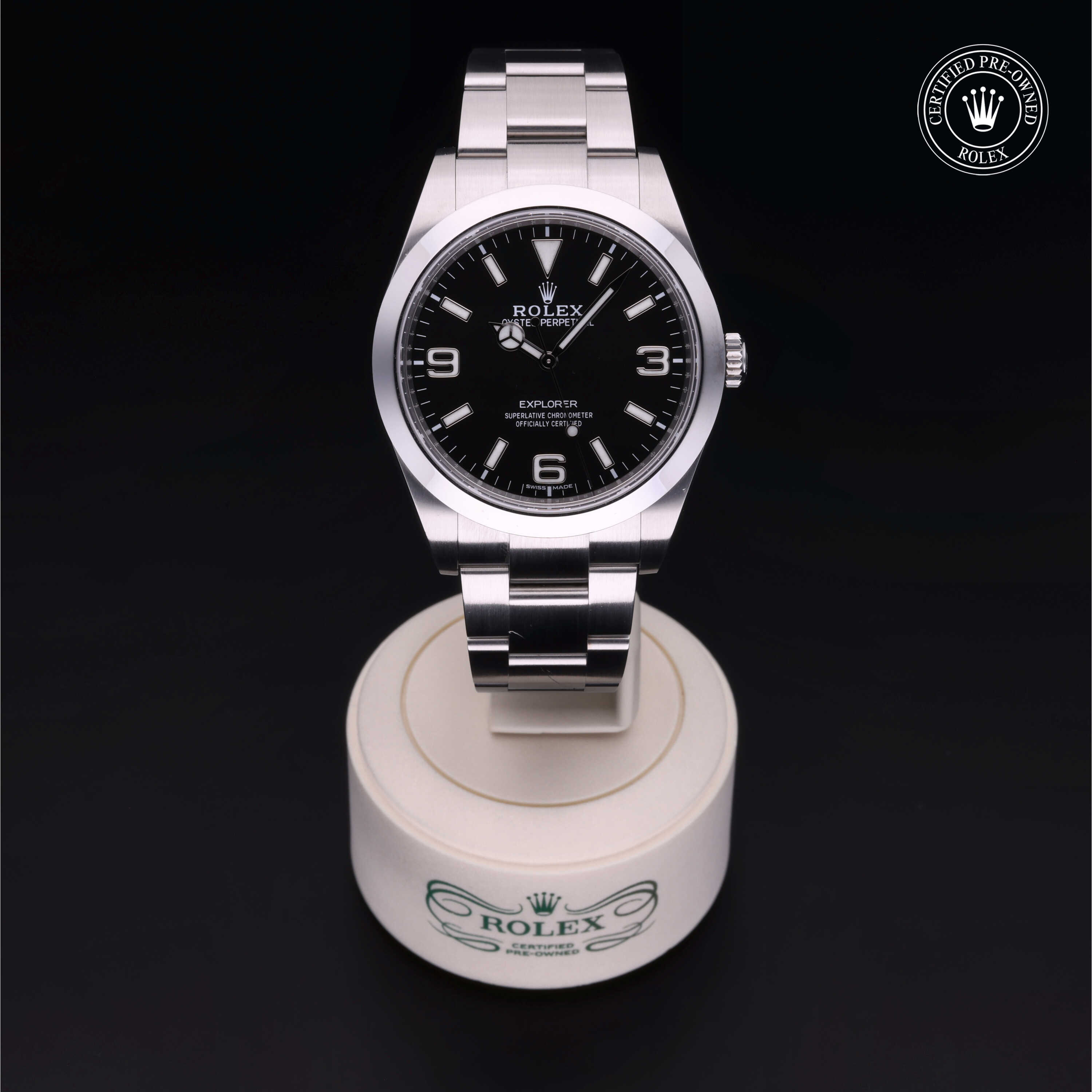 Rolex Explorer in Steel M214270-0003 at James & Sons