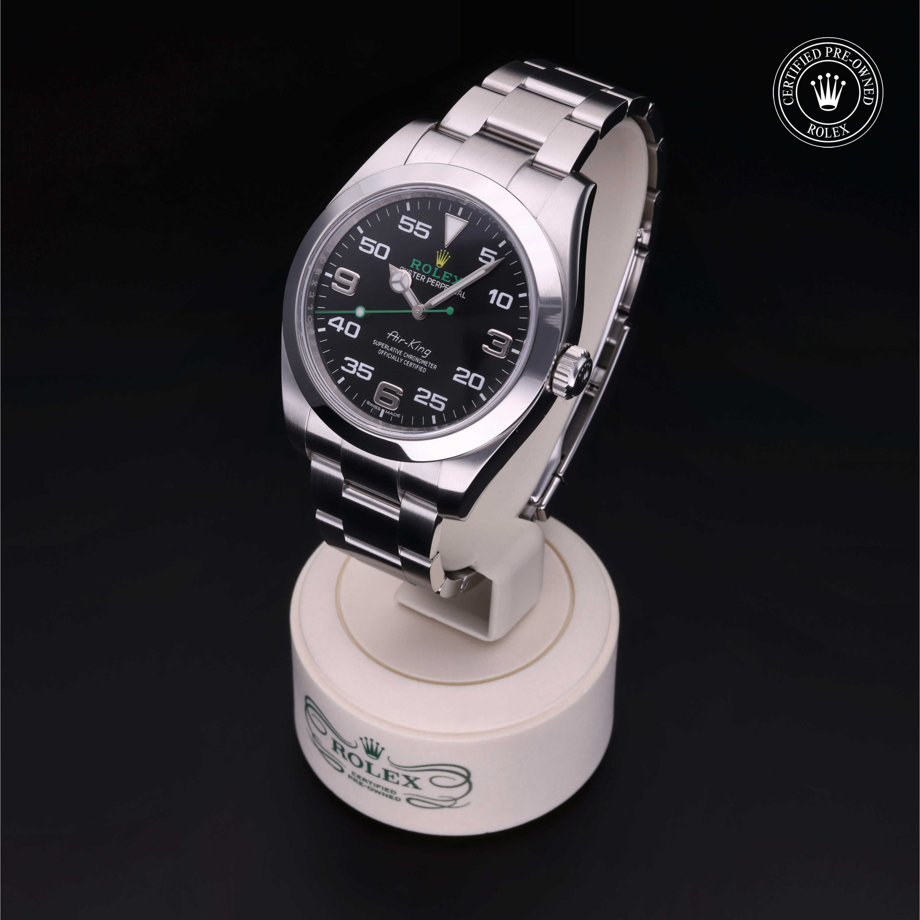 Rolex Air-King in Steel M116900-0001 at James & Sons