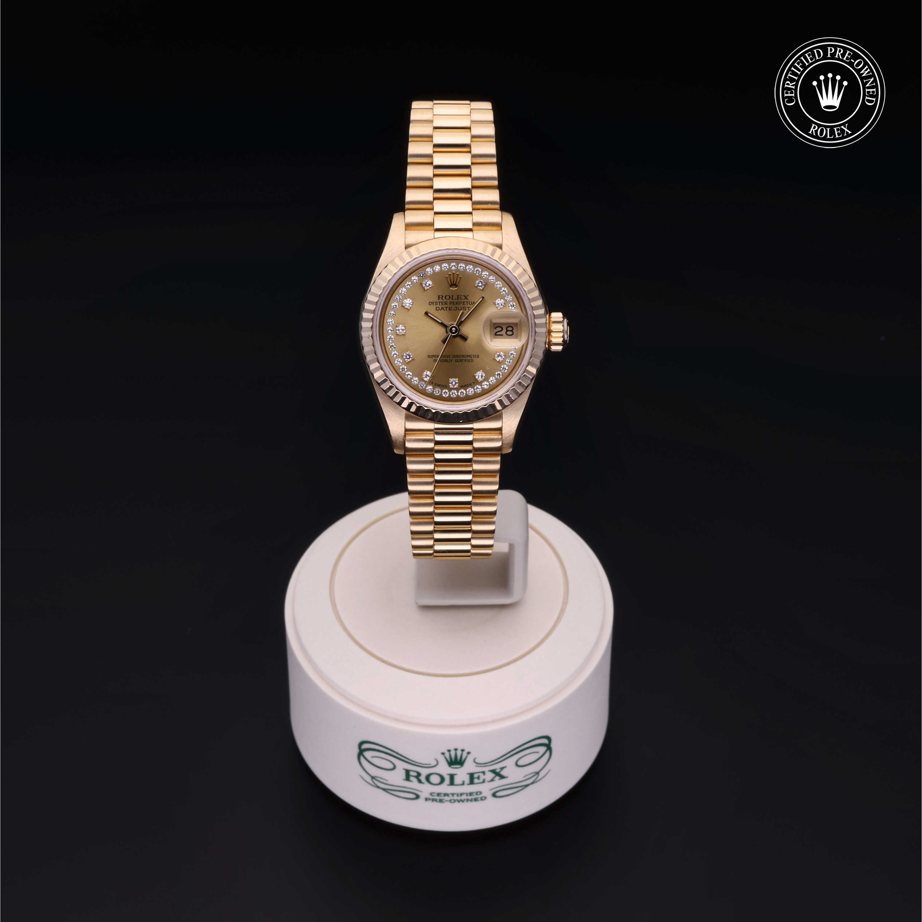 Rolex Lady-Datejust in Gold 18 Carat Yellow M69178-0028 at James & Sons