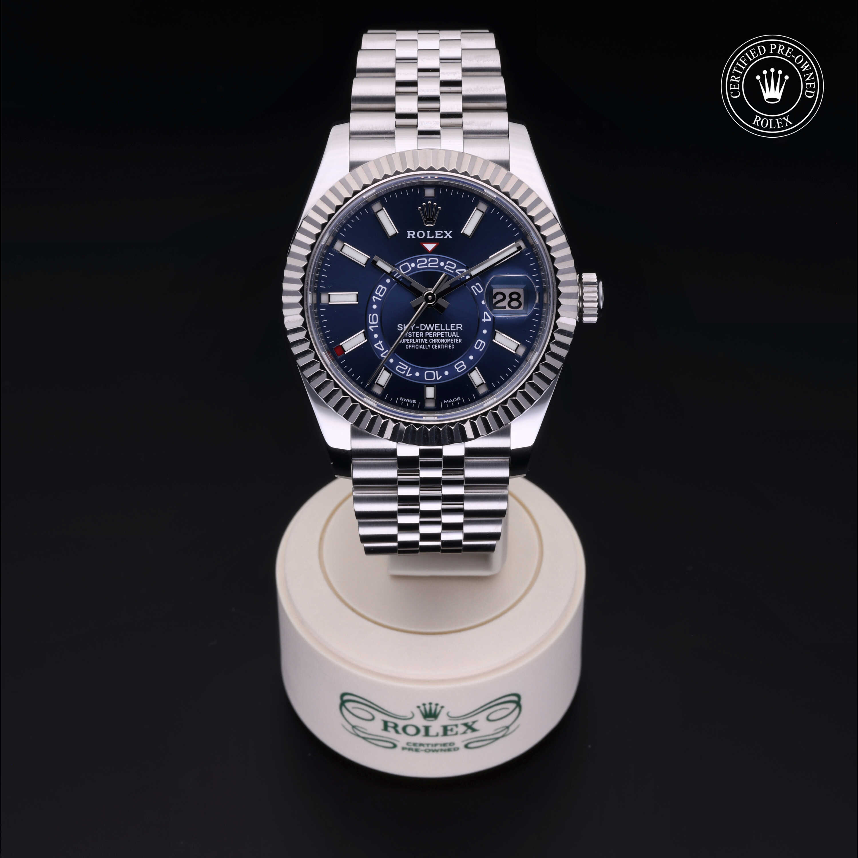 Rolex Sky-Dweller in Rolesor 18 Carat White M326934-0004 at James & Sons