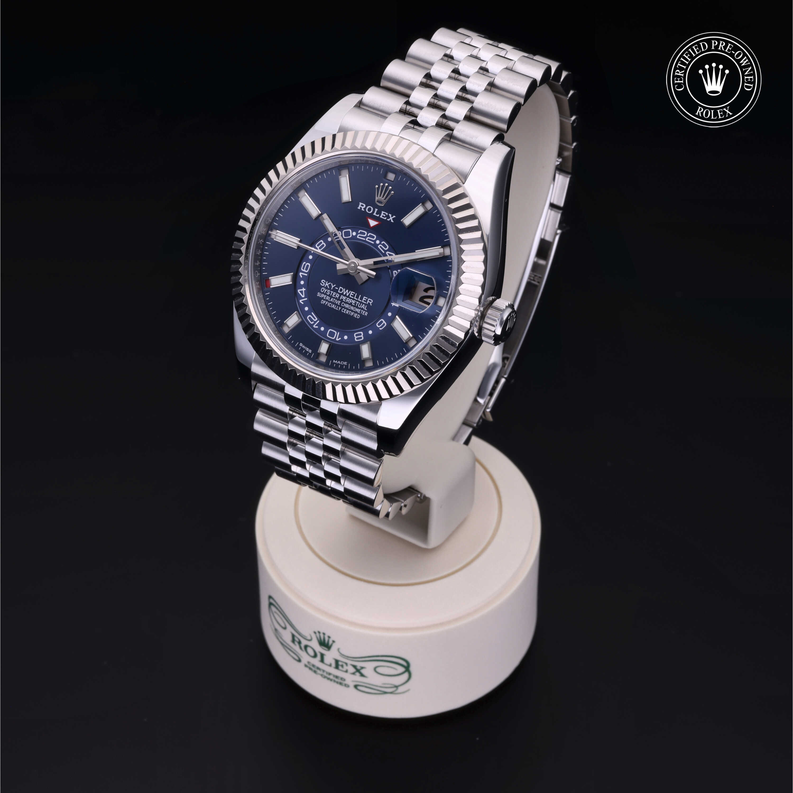 Rolex Sky-Dweller in Rolesor 18 Carat White M326934-0004 at James & Sons