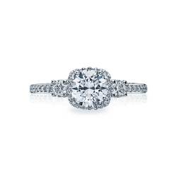 Tacori Dantela 0.50ctw Diamond Pave Engagement Ring Mounting