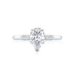 TACORI Simply TACORI .11ctw Diamond Engagement Ring Mounting