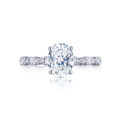 TACORI .35ctw Diamond Petite Crescent Engagement Ring Mounting
