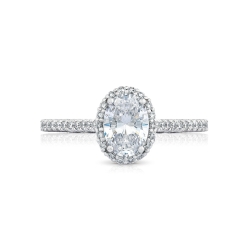 Tacori Petite Crescent 0.38ctw Diamond Engagement Ring Mounting