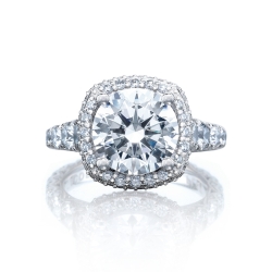 Tacori Petite Crescent RoyalT 1.85ctw Diamond Engagement Ring Mounting