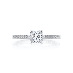 TACORI Coastal Crescent 0.14ctw Diamond Engagement Ring Mounting