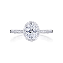 Tacori Coastal Crescent 0.23ctw Diamond Engagement Ring Mounting