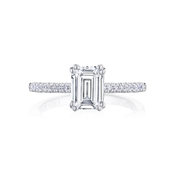Tacori Coastal Crescent 0.16ctw Diamond Engagement Ring Mounting