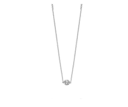 The Diamond Lab 0.25ctw Diamond Bezel Necklace