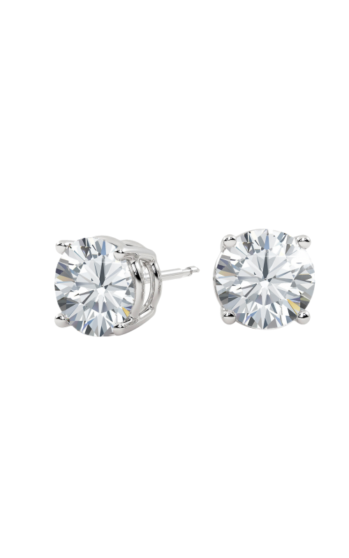 The Diamond Lab 4.01ctw Lab Grow Diamond Stud Earrings