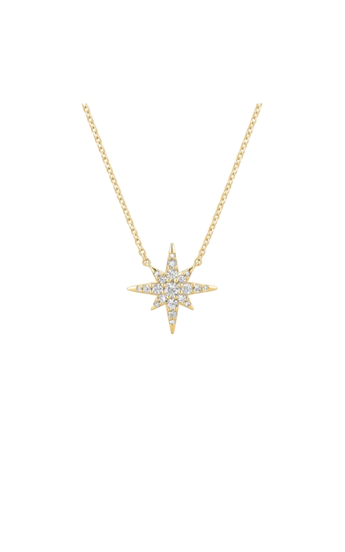 Hearts On Fire .30ctw Diamond Charmed Starburst Pendant