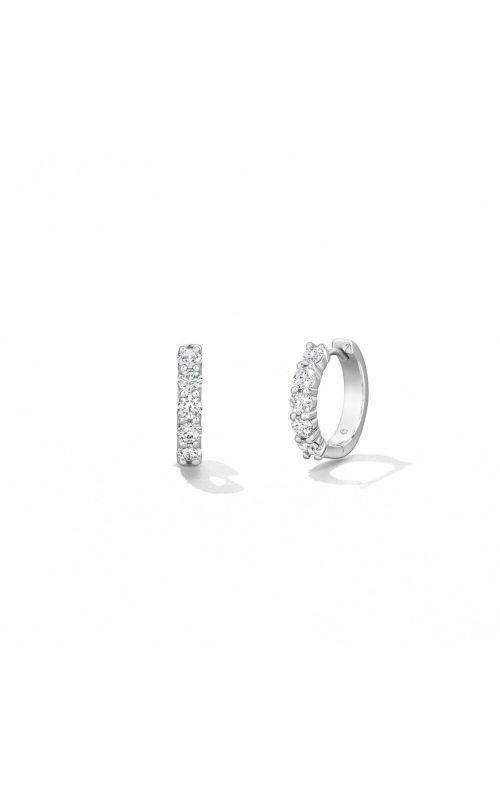 Hearts On Fire .95ctw Diamond Mini Hoop Earrings