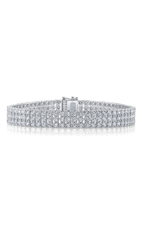 Shy Creation 3.70ctw Diamond Tennis Bracelet