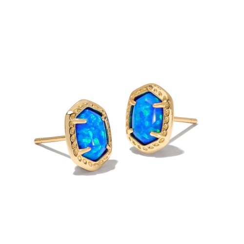 Kendra Scott Pink Opal popular Ellie Earrings