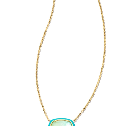 Kendra Scott Racquel Pendant Necklace in outlet Crystal Ivory Illusion