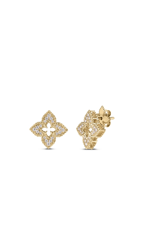 Roberto Coin .30ctw Diamond Venetian Princess Stud Earrings