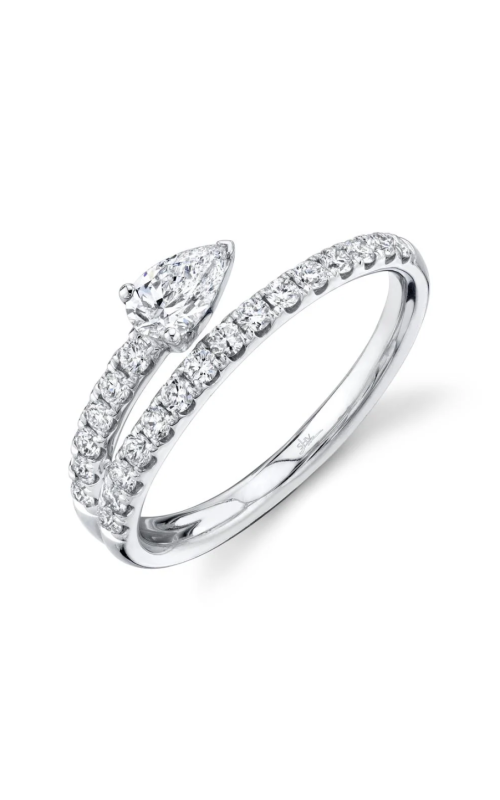 Shy Creation .72ctw Diamond Bypass Ring