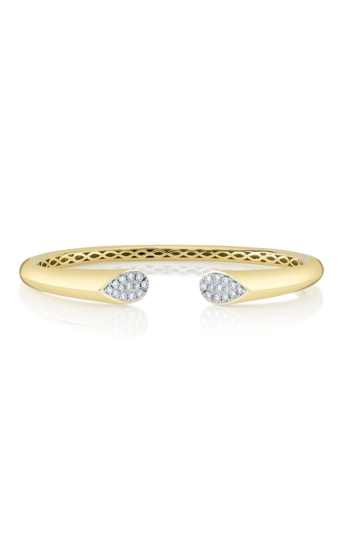 Shy Creation .54ctw Diamond Pave Swivel Bangle