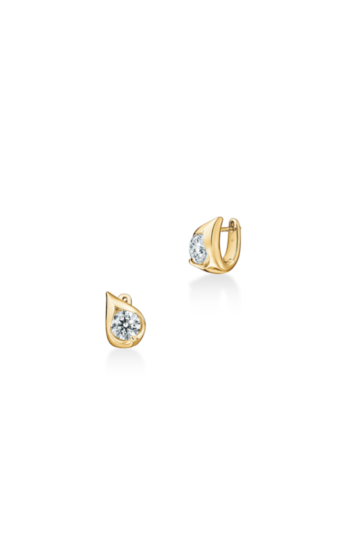 Hearts On Fire 1.00ctw Diamond LU Droplet Huggie Earrings