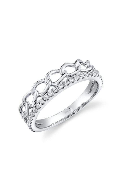 Shy Creation .28ctw Diamond Link Ring